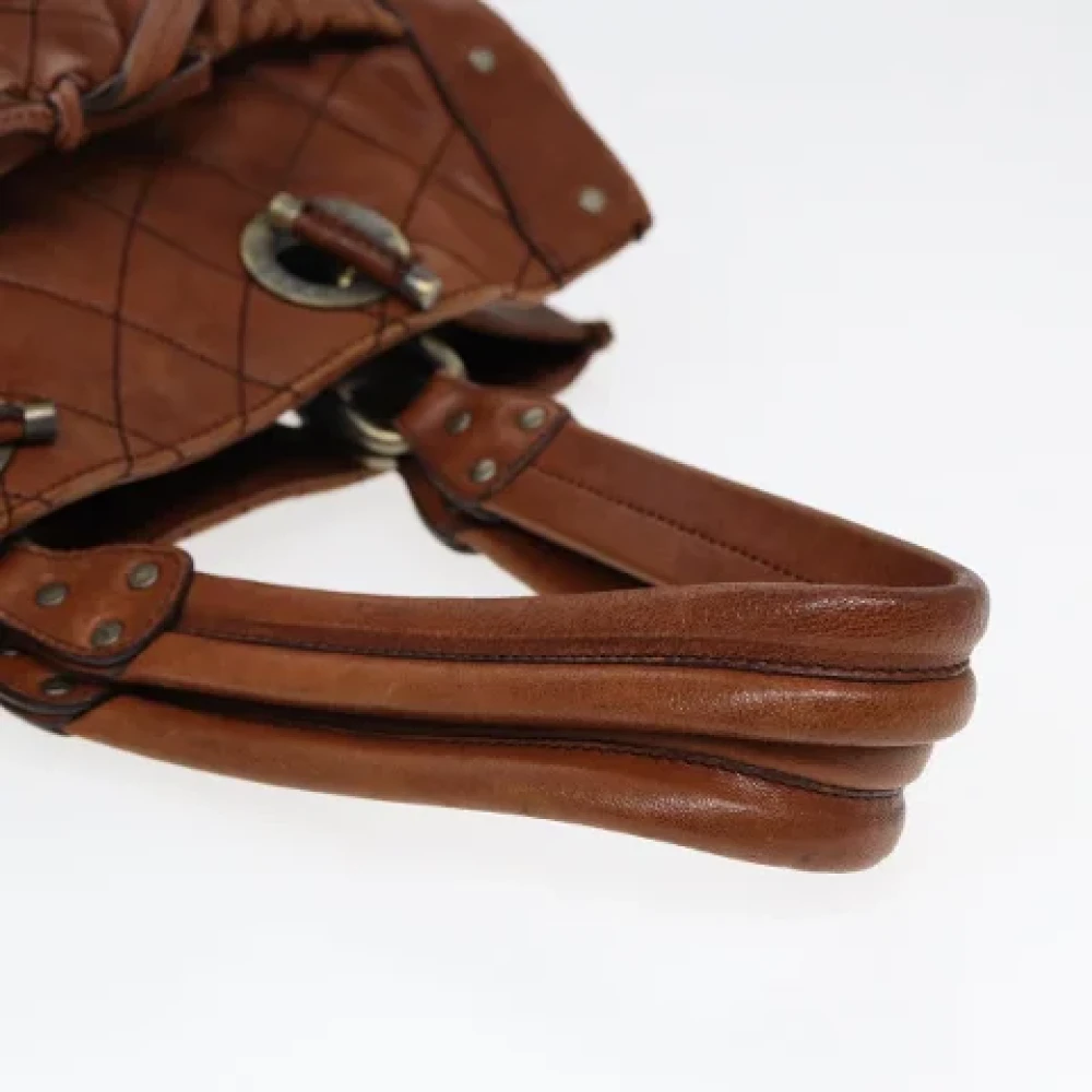 Bally Pre-owned Leather handbags Brown Dames