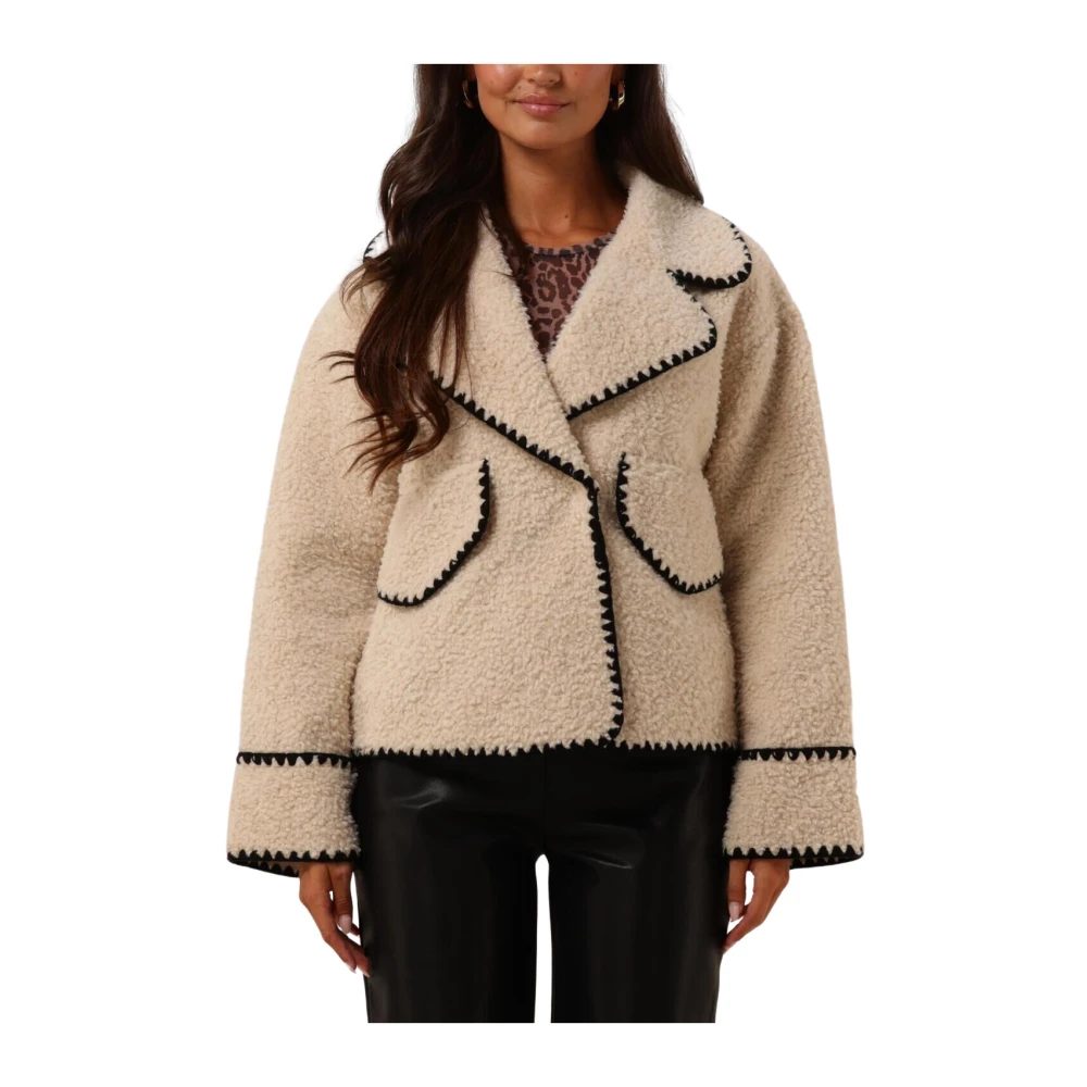 Object Trendy Herfstjas Beige Dames