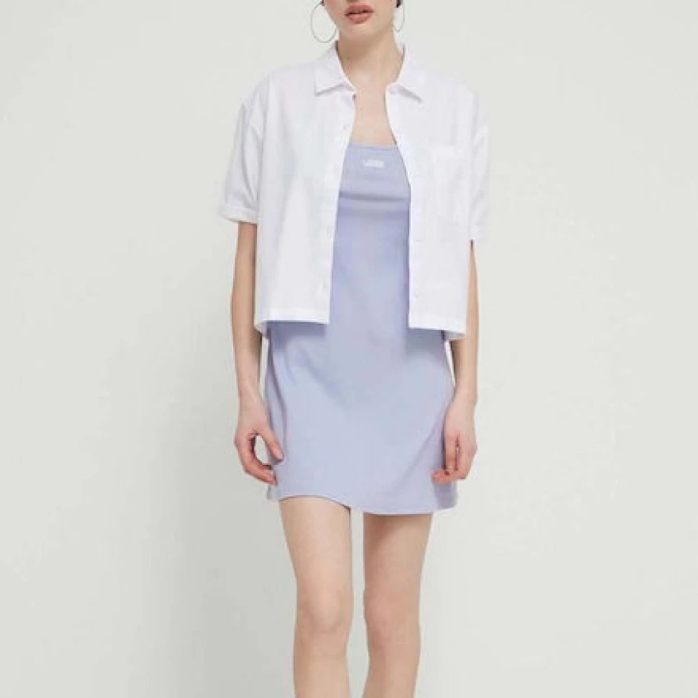 Vans Jessie Dress Shirt Purple Dames
