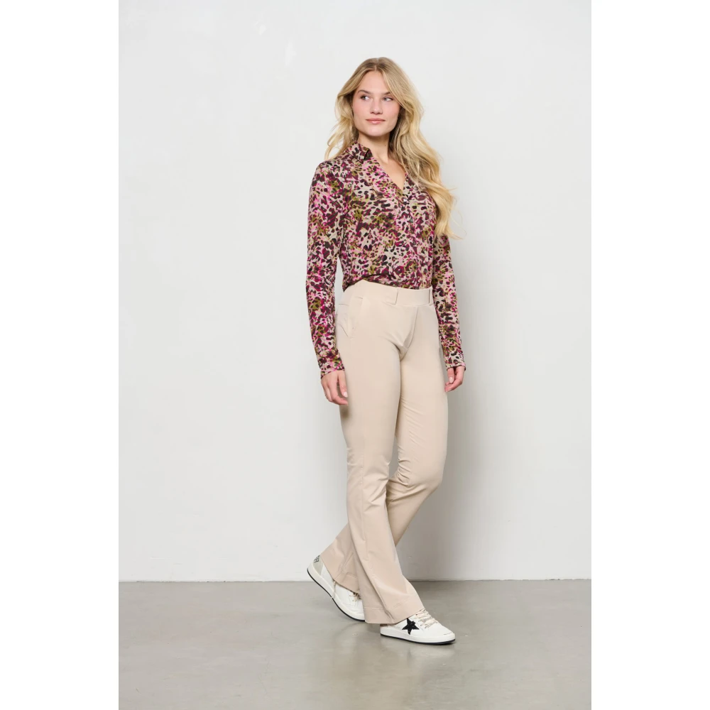 &Co Woman Overhemd met lange mouwen effen kleur Multicolor Dames