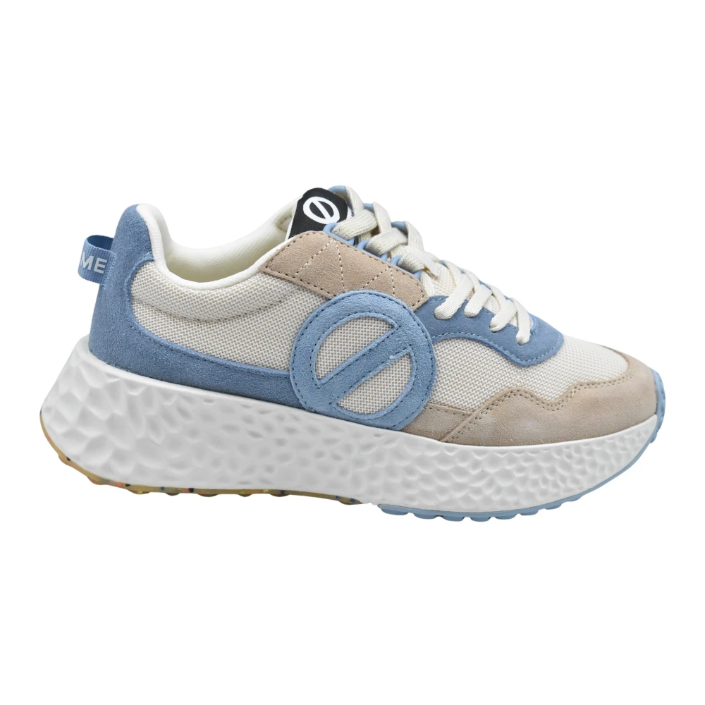 No Name Crème/rook Veterschoenen voor vrouwen Dames Schoenen Veelkleurig Multicolor