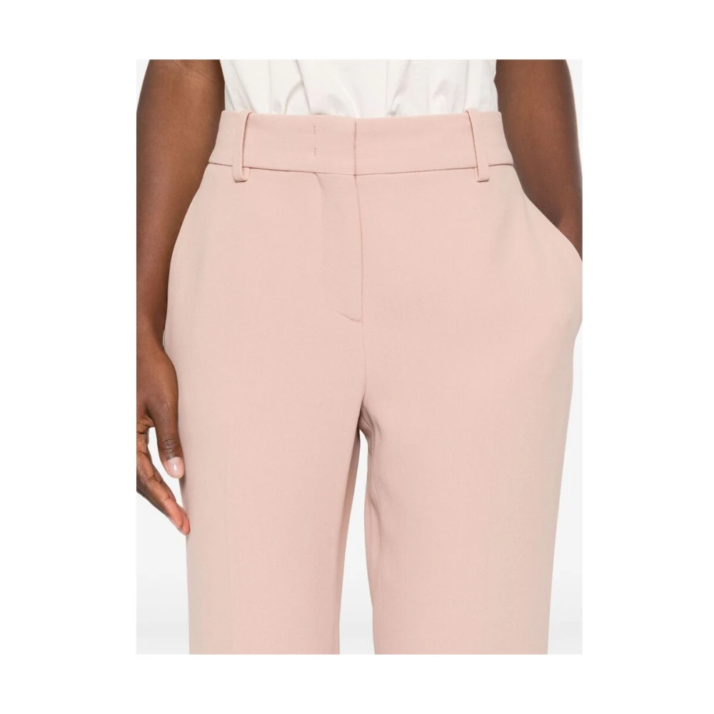 Ermanno Scervino Poederroze op maat gemaakte Cady-broek Pink Dames