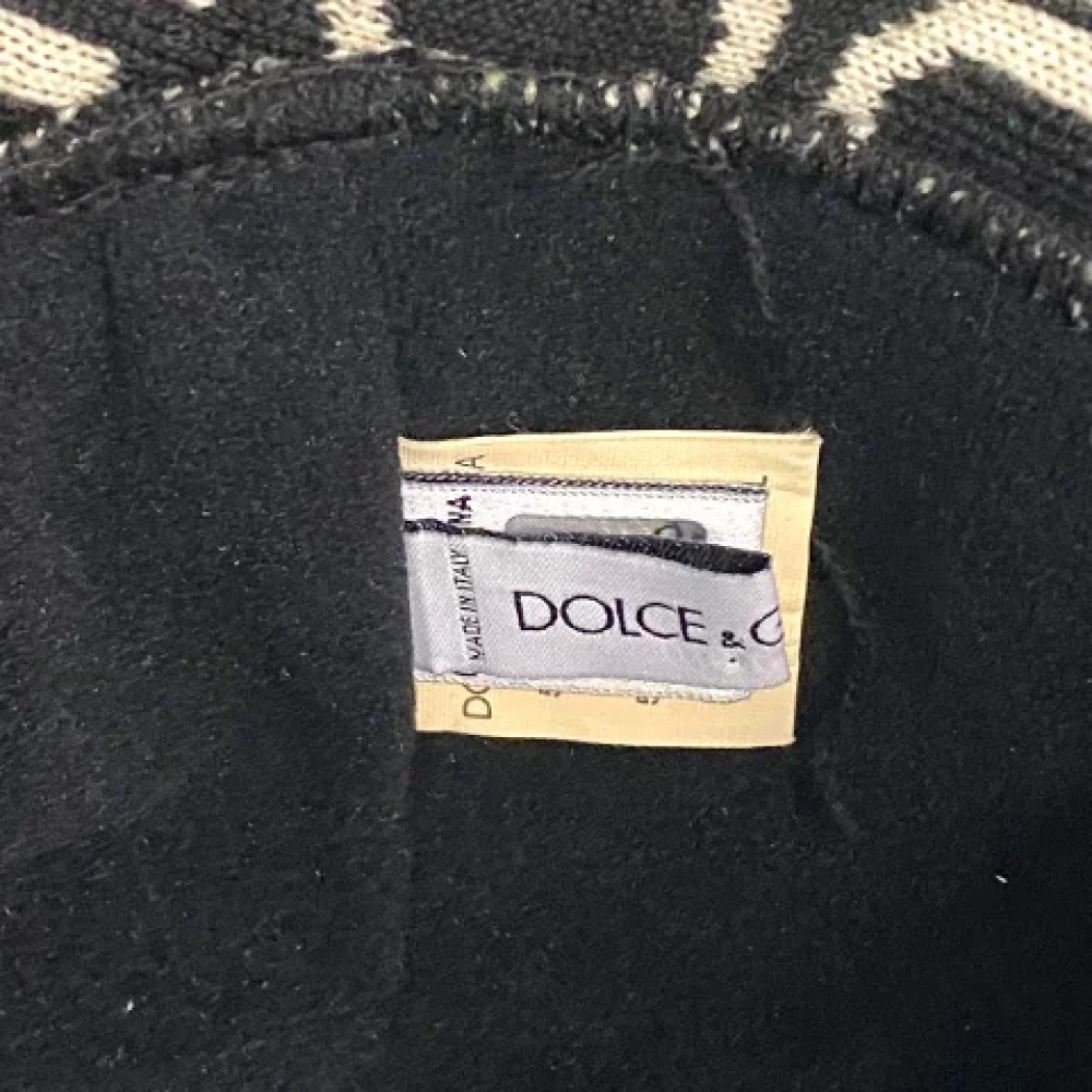 Dolce & Gabbana Pre-owned Canvas hats Blue Dames
