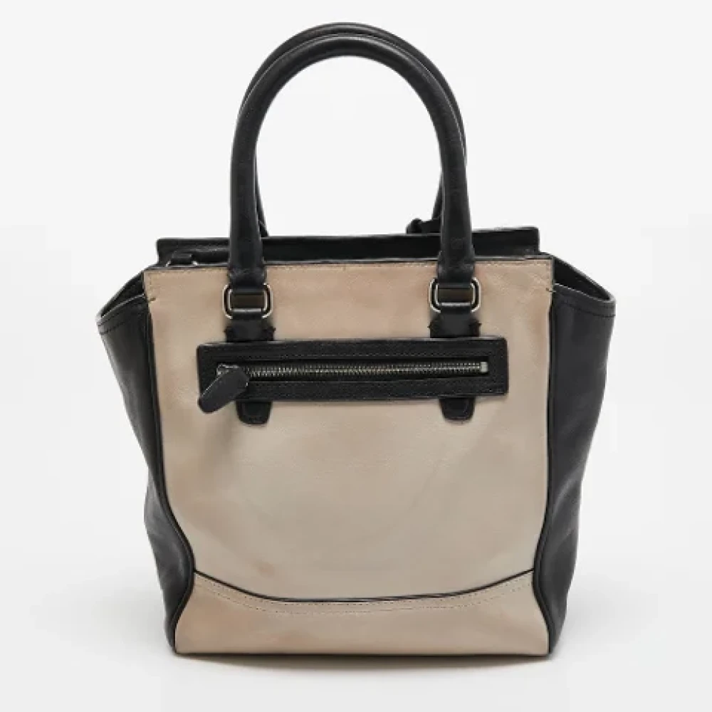 Coach Pre-owned Leather totes Black Dames