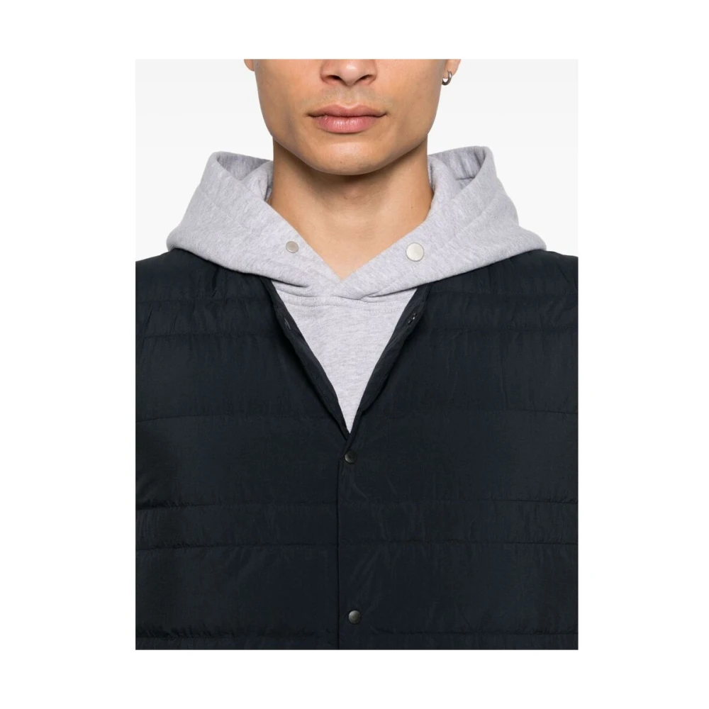 Mizuno Gewatteerde Mouwloze Bodywarmer Blue Heren