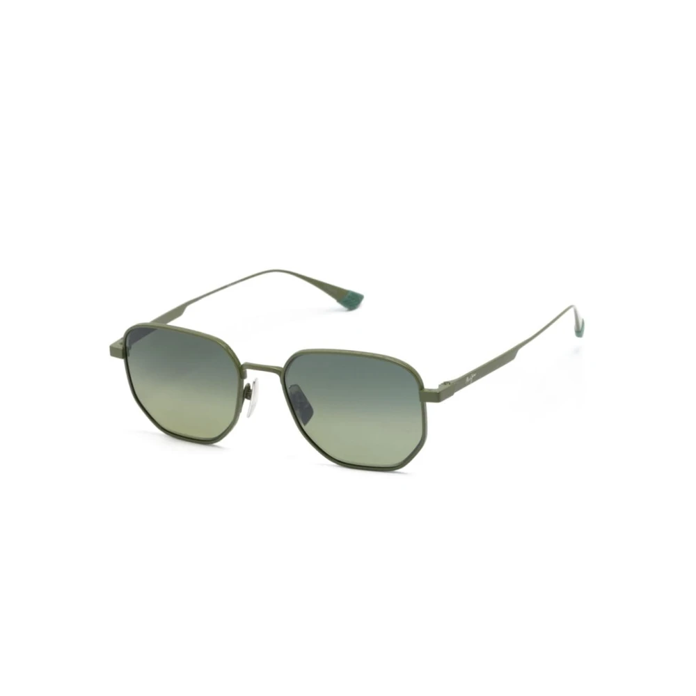 Lewalani Hts633-15 Shiny Green Sunglasses