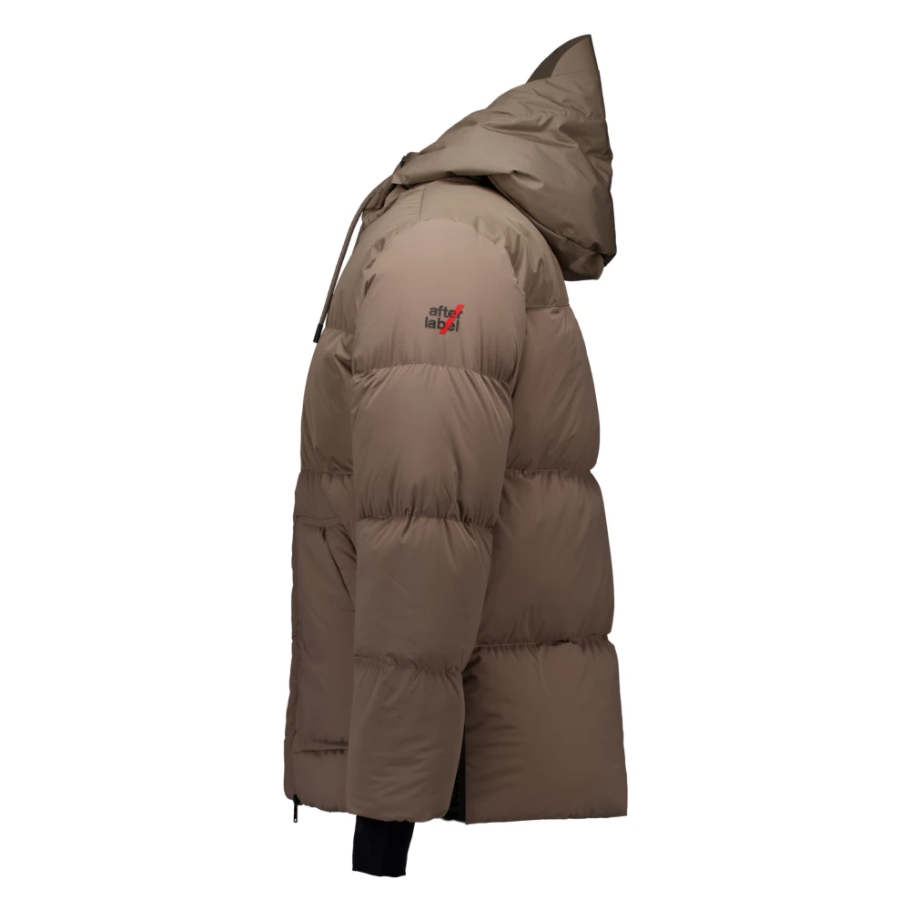 Afterlabel Gewatteerde Taupe Jas Galenan052 Brown Heren