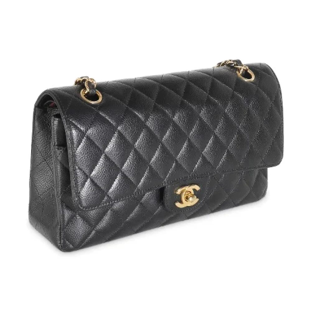 Chanel Vintage Pre-owned Leather chanel-bags Black Dames