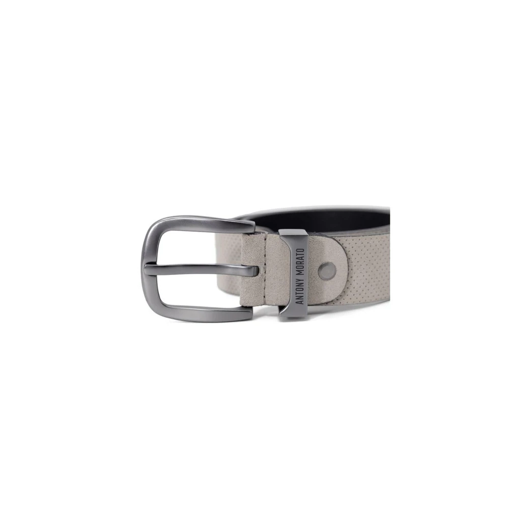 Antony Morato Stijlvolle Leren Riem Collectie White Heren