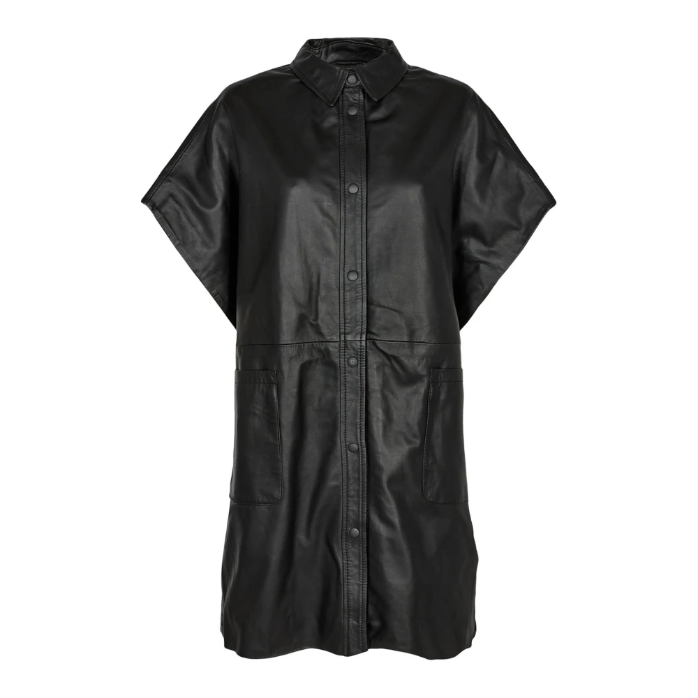 Co'Couture Daglig Skjortklänning Black, Dam
