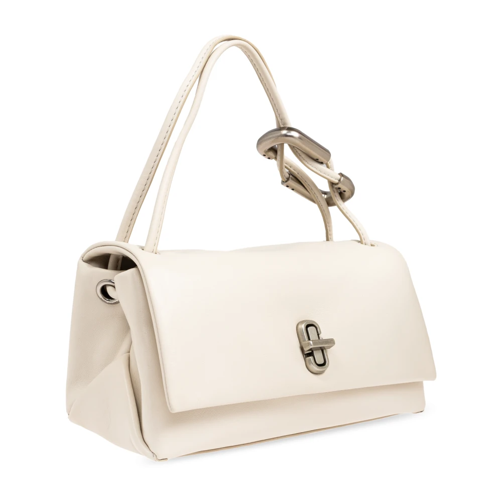 Marc Jacobs Leren schoudertas Beige Dames