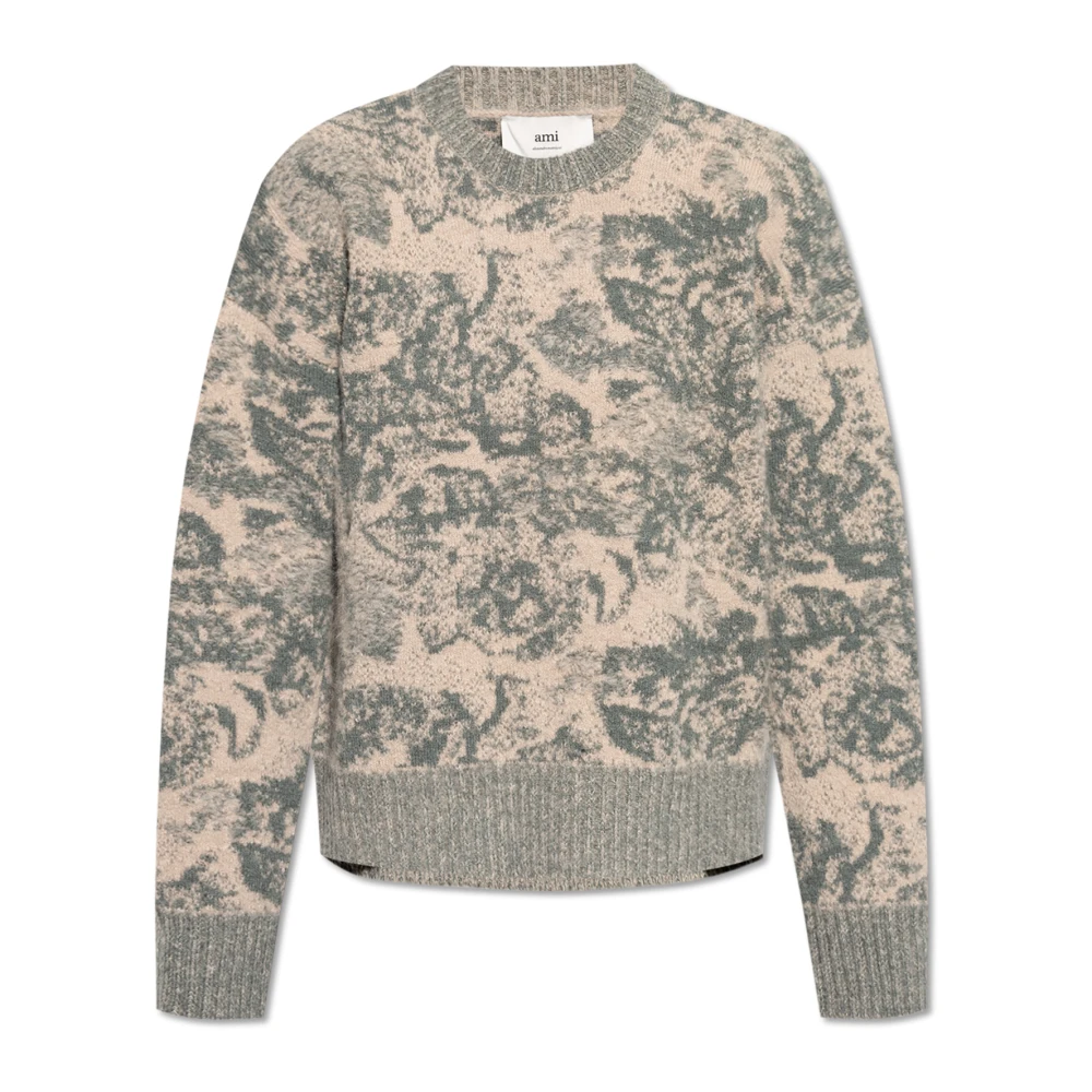 Knitwear > Round-neck Knitwear - - Ami Paris - Modalova