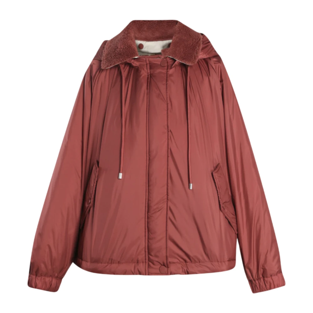 Max Mara Weekend Omkeerbare windjack Luxepad-editie Red Dames