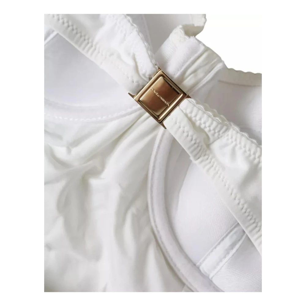 Dolce & Gabbana Witte badpak met één stuk gemaakt in Italië White Dames