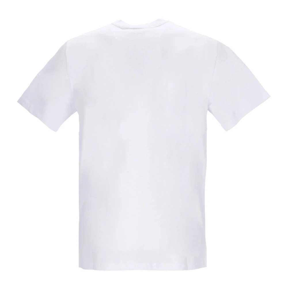 Dolly Noire Witte Logo Tee Korte Mouw T-shirt White Heren