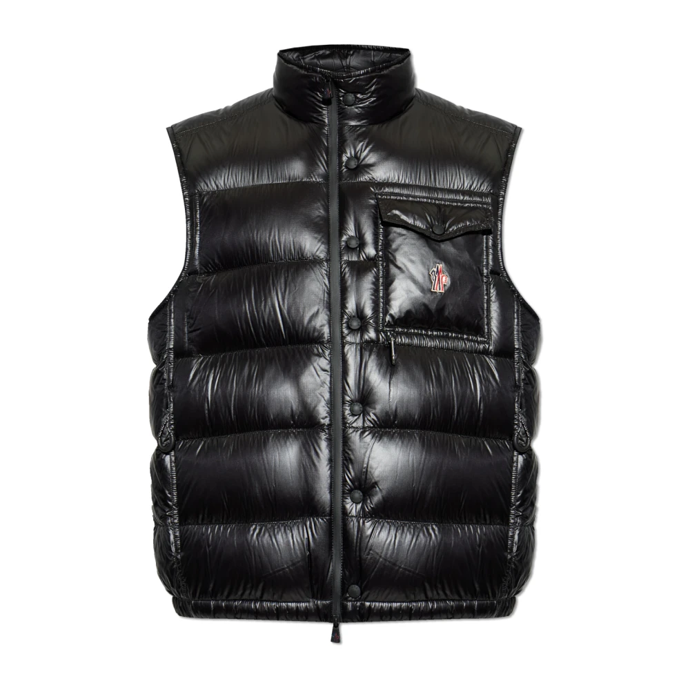 Moncler Men's Black Day-Namic Vest - Waistcoats - 2XL - Jackets