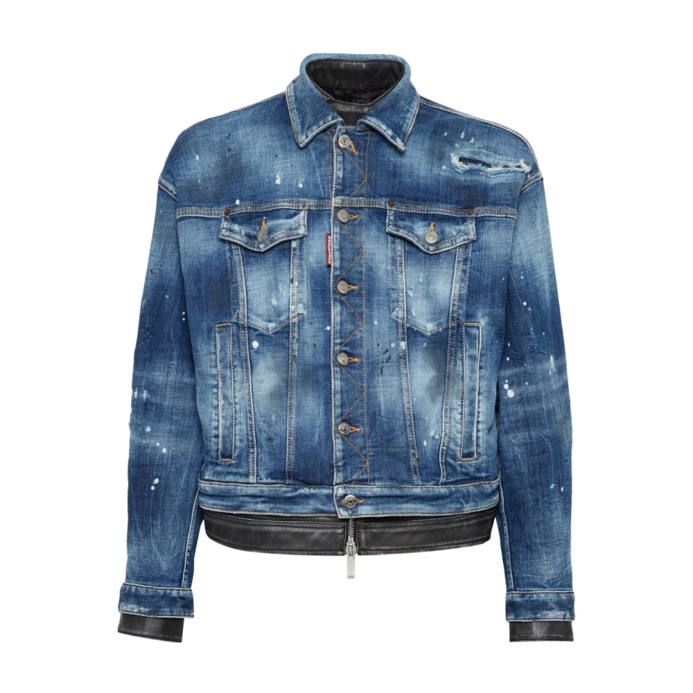 Dsquared2 Stijlvolle Kleding en Accessoires Blue Heren