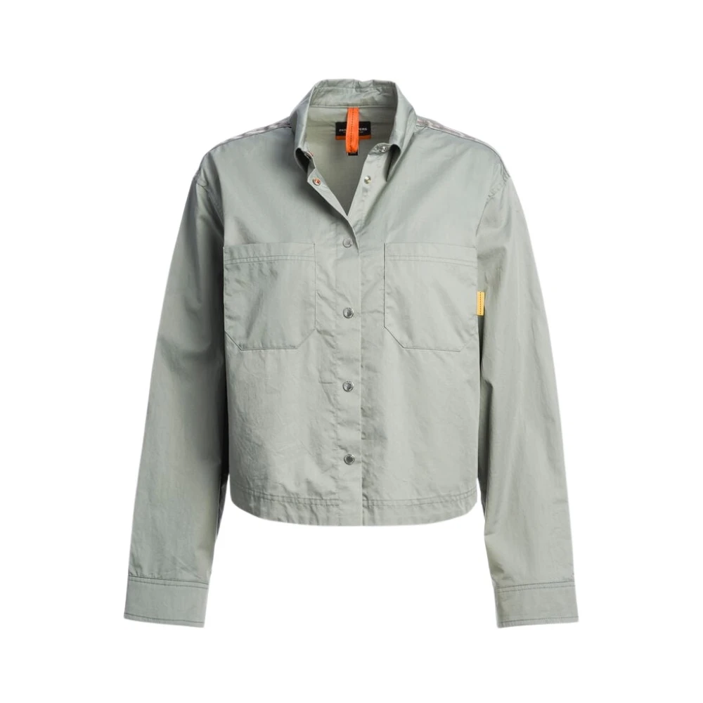 Parajumpers Women's Gray Sapphire Long-Sleeve Shirt - Shirts - L - Blouses & Shirts