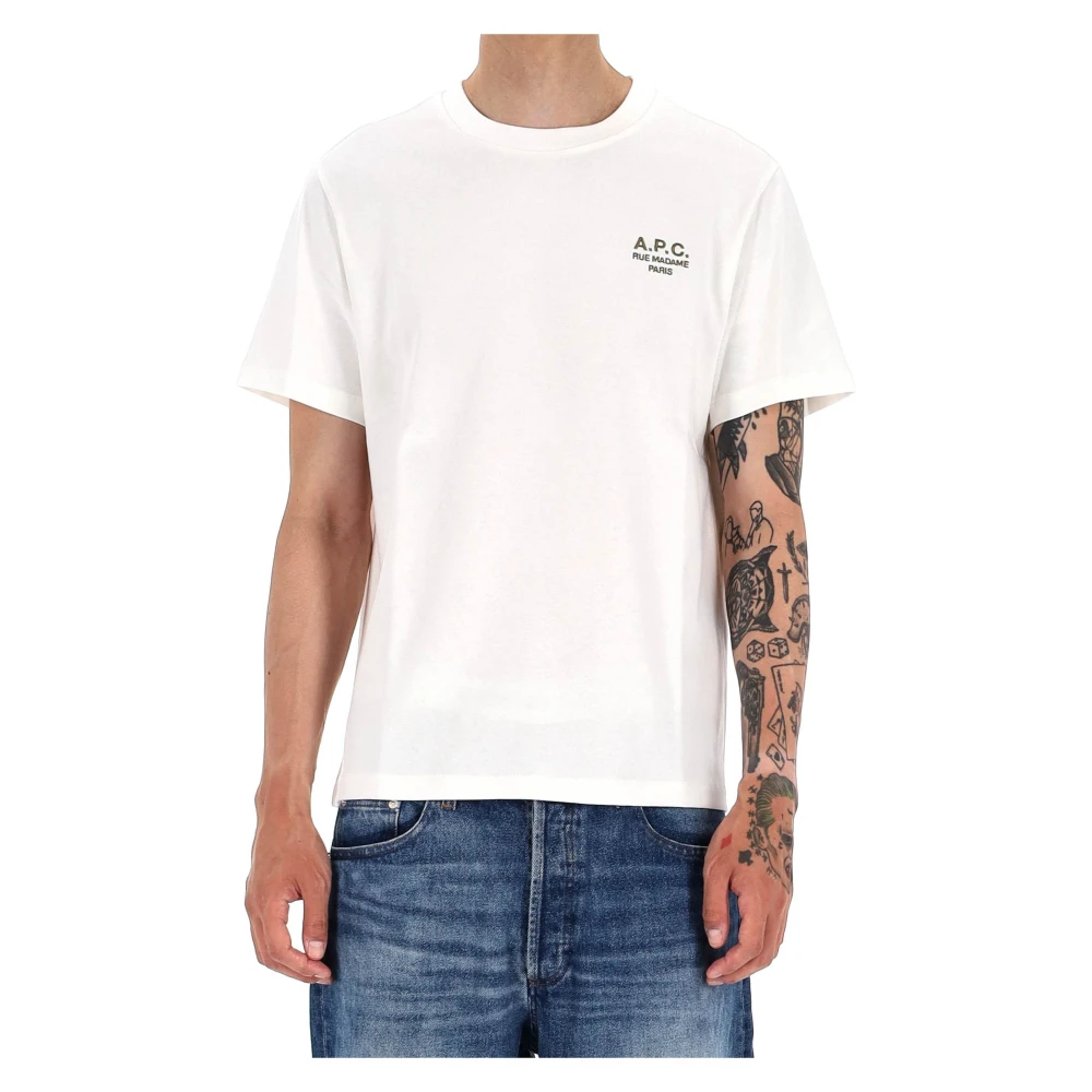 A.p.c. - Tops > T-Shirts - White - A.p.c. - Modalova