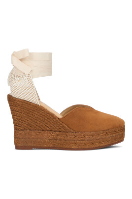 Espadrillas Donna Tela Con Suola In Gomma - Scarpe Basse Comode Infradito - Colore Nero, Taglia 7 UK / 40 EU