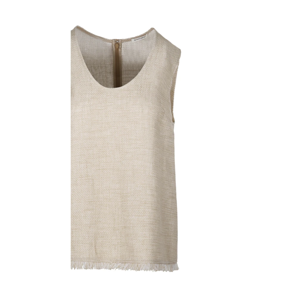 By Malene Birger Houten Overhemd met Platte Kraag By Herenne Birger Beige Dames