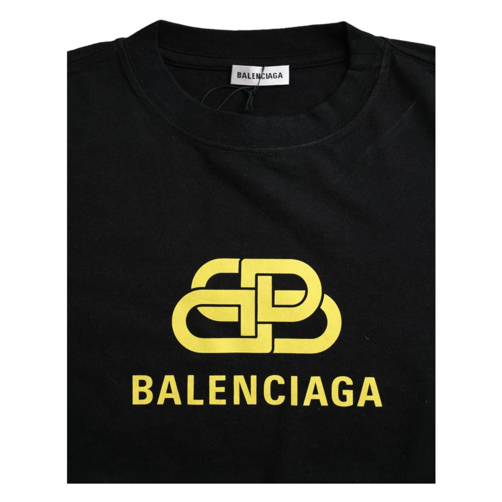 Balenciaga T-shirt met logoprint Black Dames