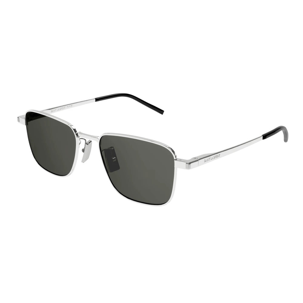 Saint Laurent Unisex Gray Sunglasses, 52 Mm, Sunglasses