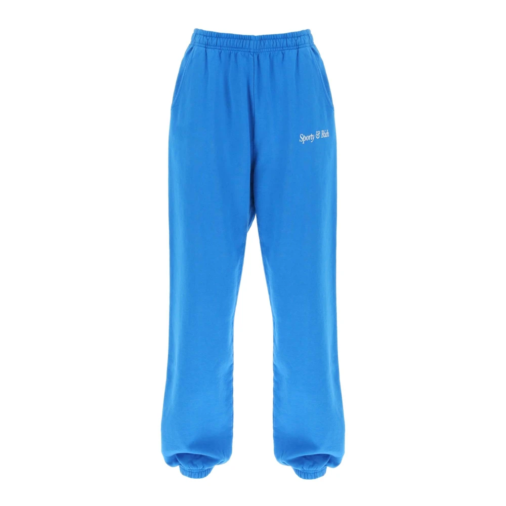 Sporty & Rich Sweatpants Blue Dames