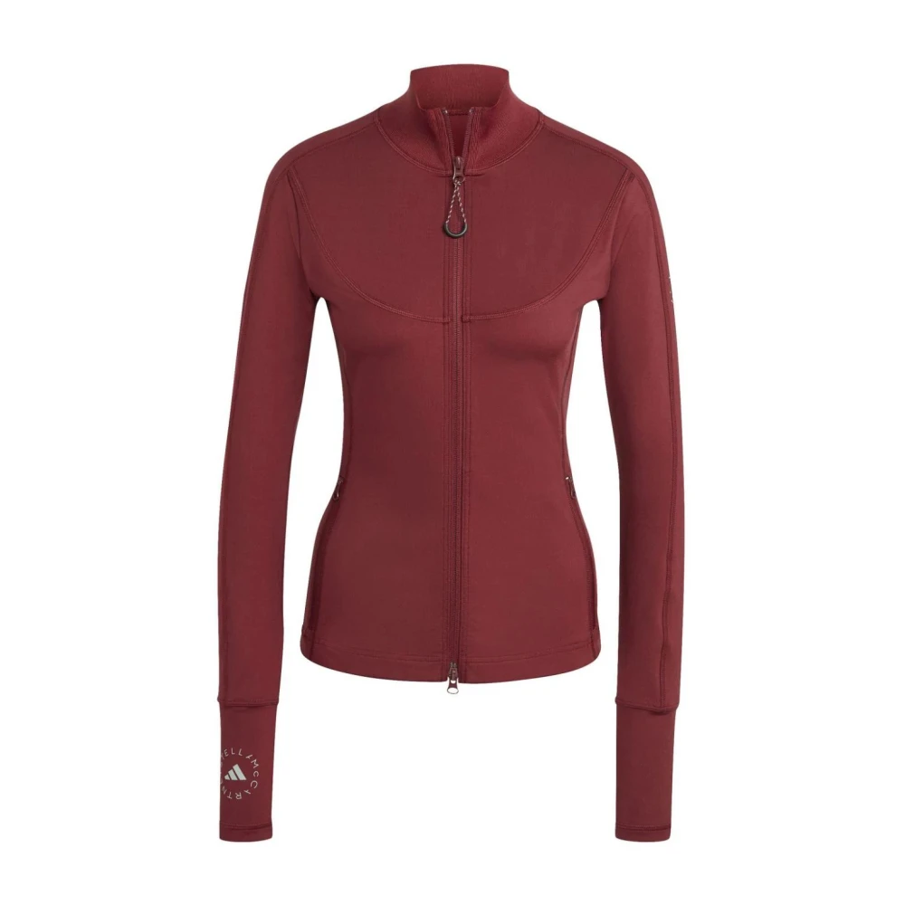 Adidas by stella mccartney Zip-through Sweatshirt Purple Dames