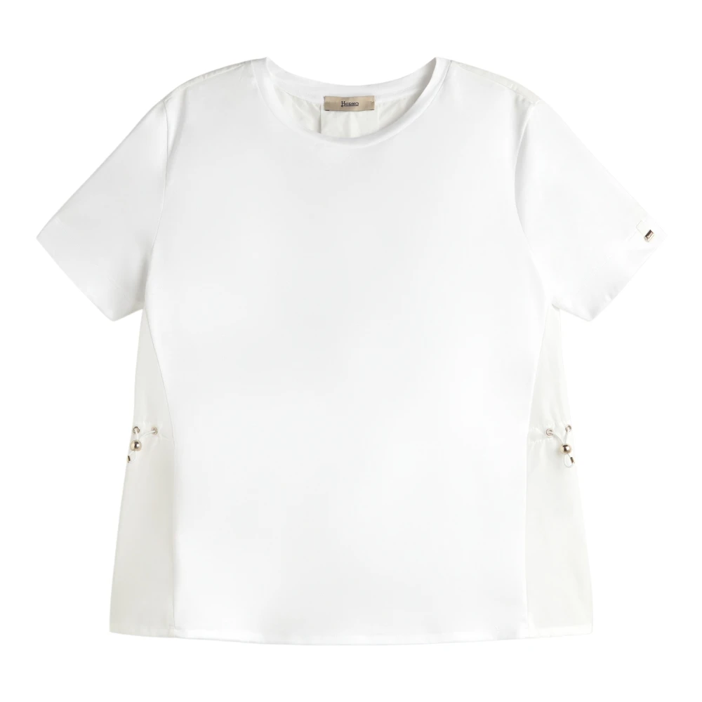 Herno - Tops > T-Shirts - White - Herno - Modalova