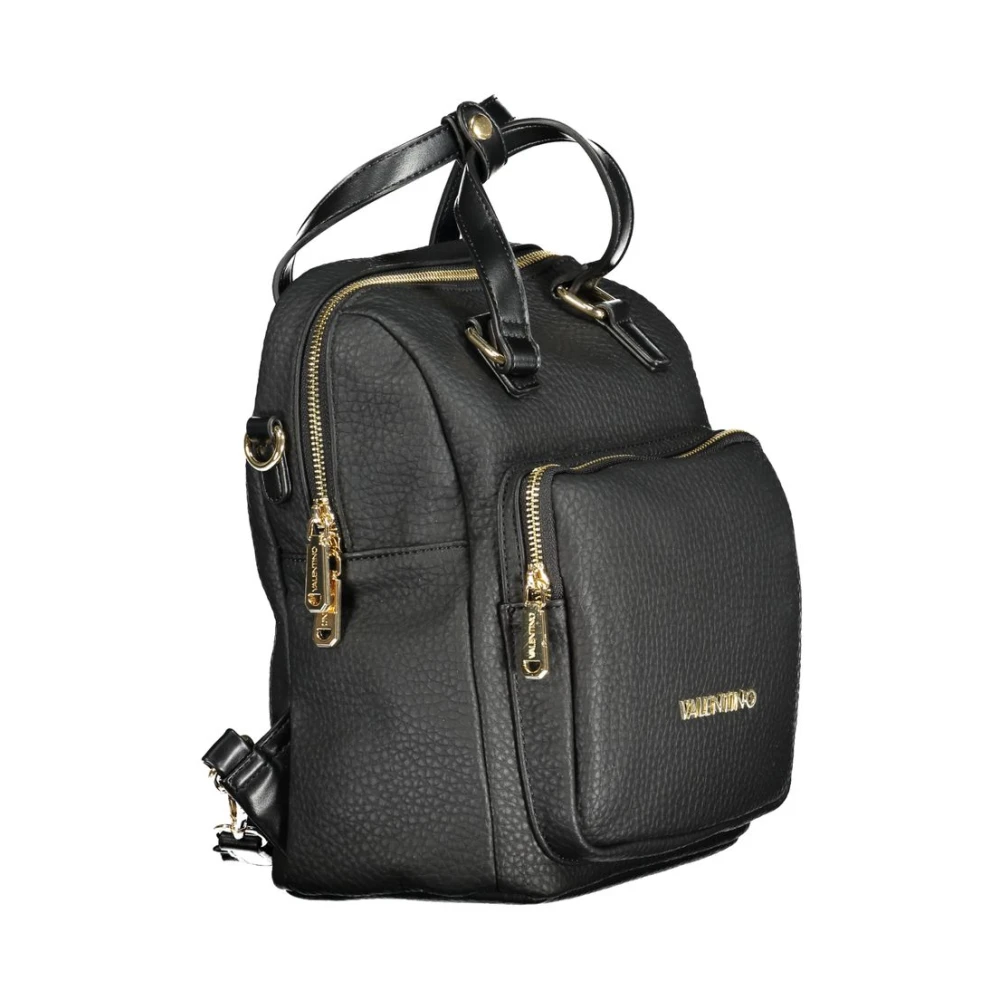 Valentino by Mario Valentino Zwarte Polyethyleen Rugzak Black Dames
