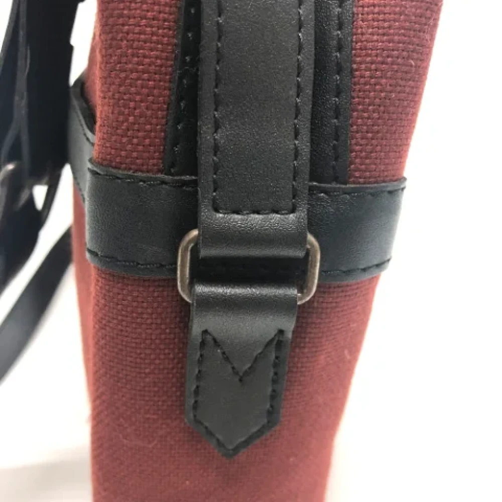 Yves Saint Laurent Vintage Pre-owned Fabric shoulder-bags Red Dames