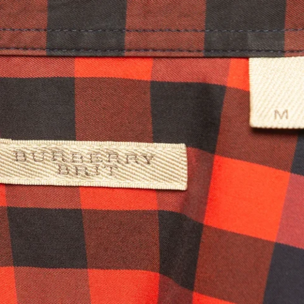 Burberry Vintage Pre-owned Cotton tops Multicolor Heren