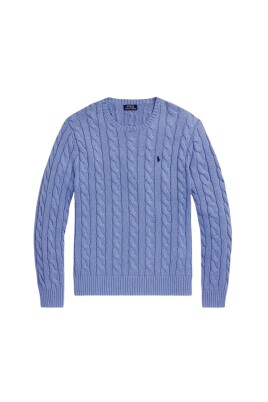 cable-knit-cotton-sweater-with-round-neck-medium-blue