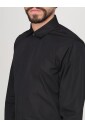 chemise-formelle-en-coton-noir-a-manches-longues