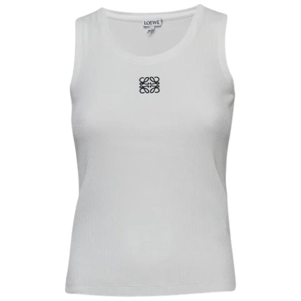 Loewe Pre-owned Fabric tops White Dames