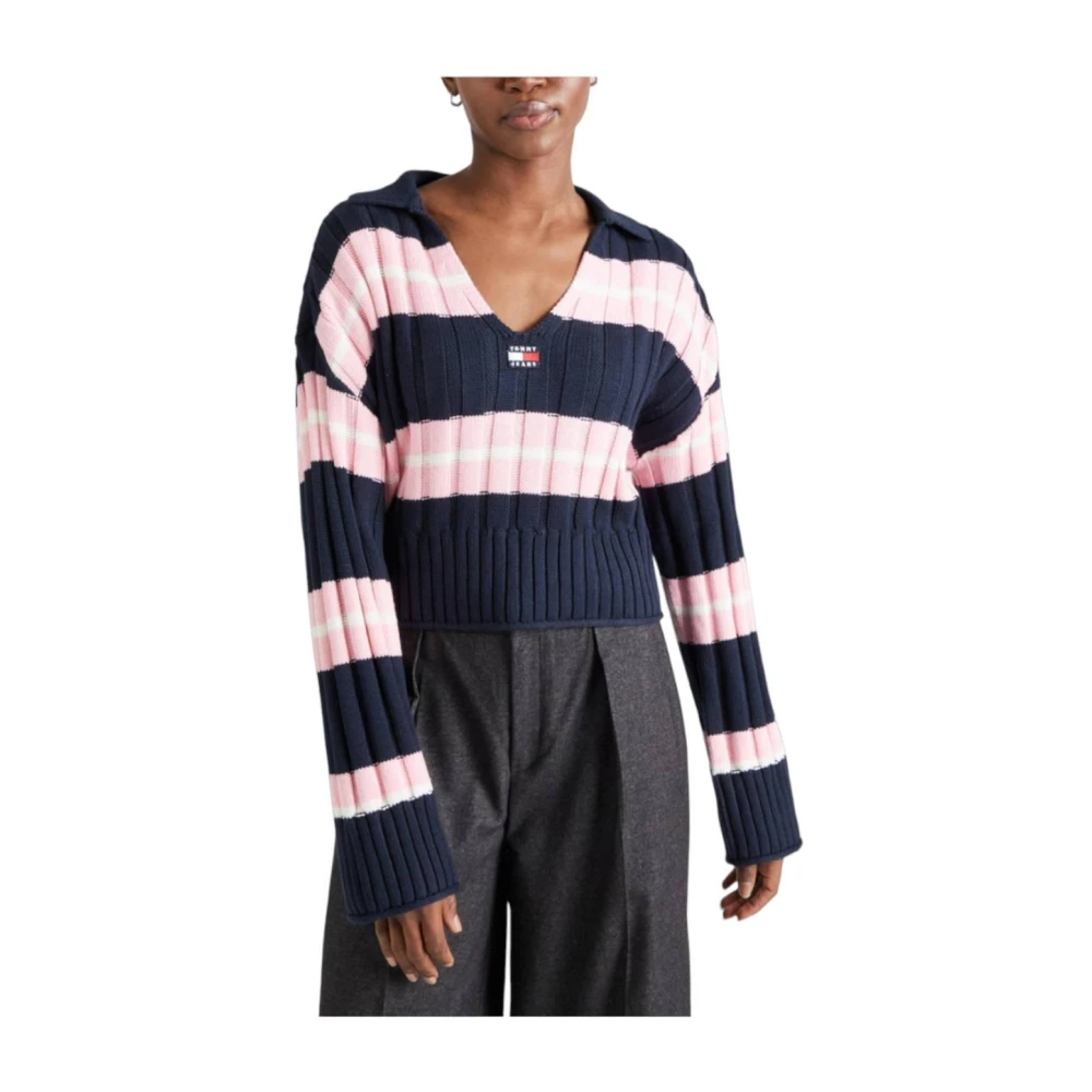 Knitwear > V-neck Knitwear - - Tommy Hilfiger - Modalova