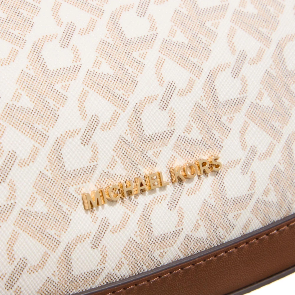 Michael Kors Preston Schoudertas White Dames