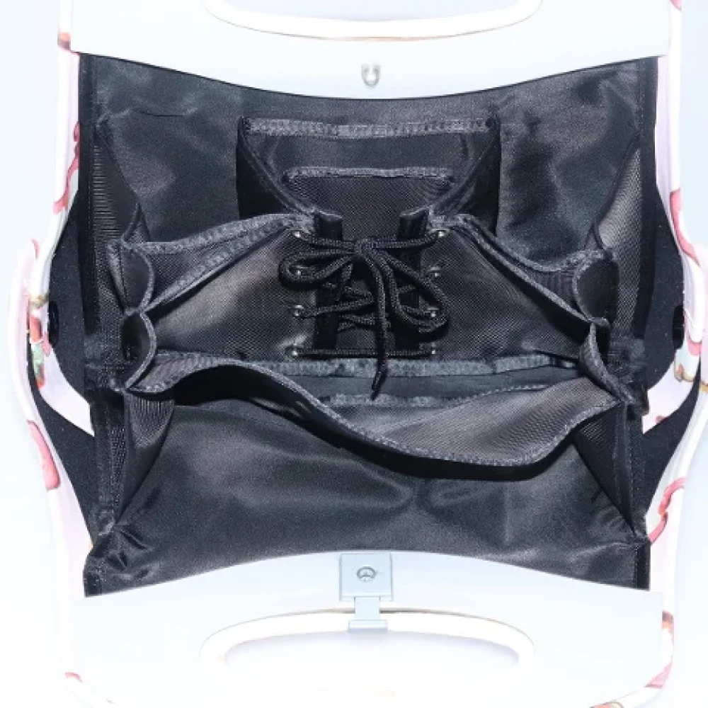 Chanel Vintage Pre-owned Canvas chanel-bags Pink Dames