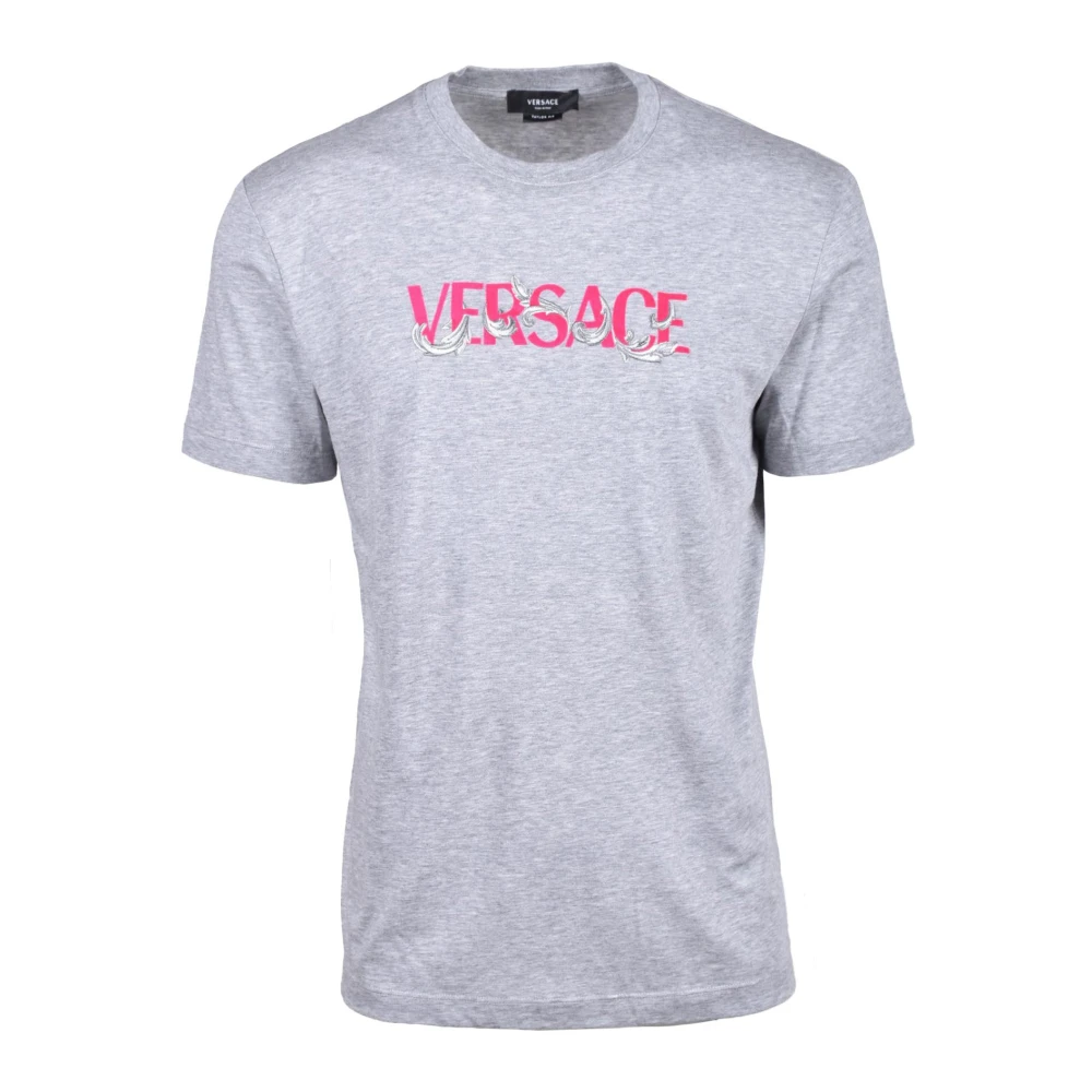 Versace Tshirt Gray Heren