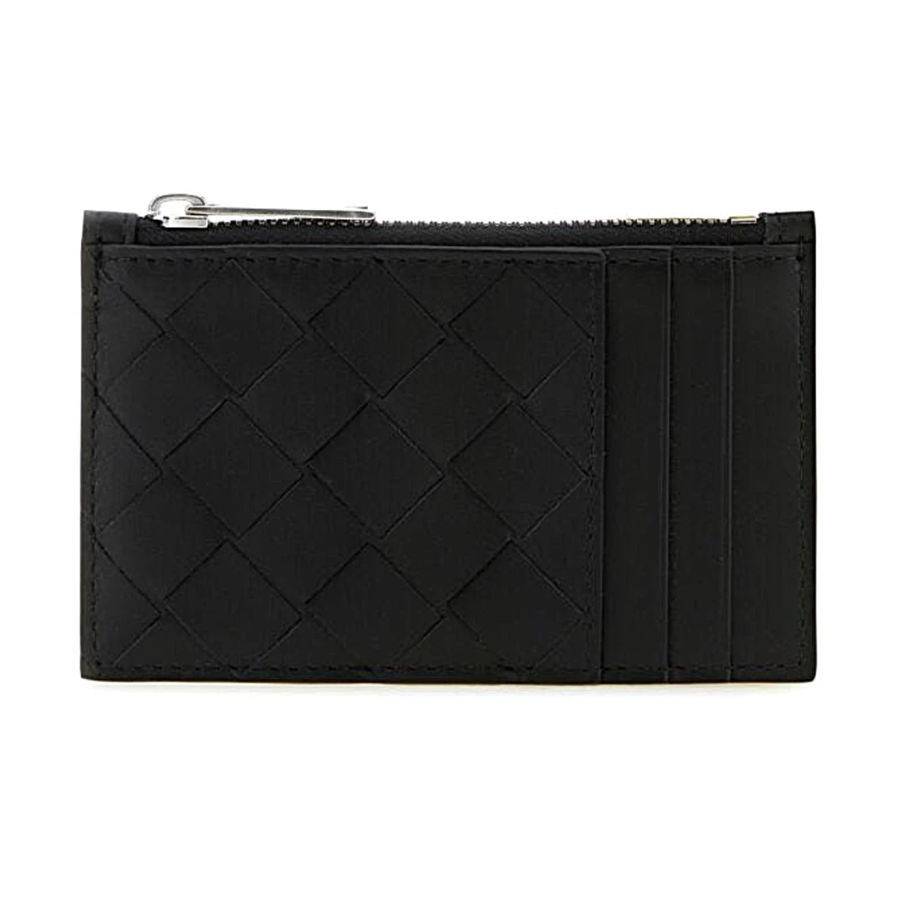 Bottega Veneta Card Holder Wallet Black Heren