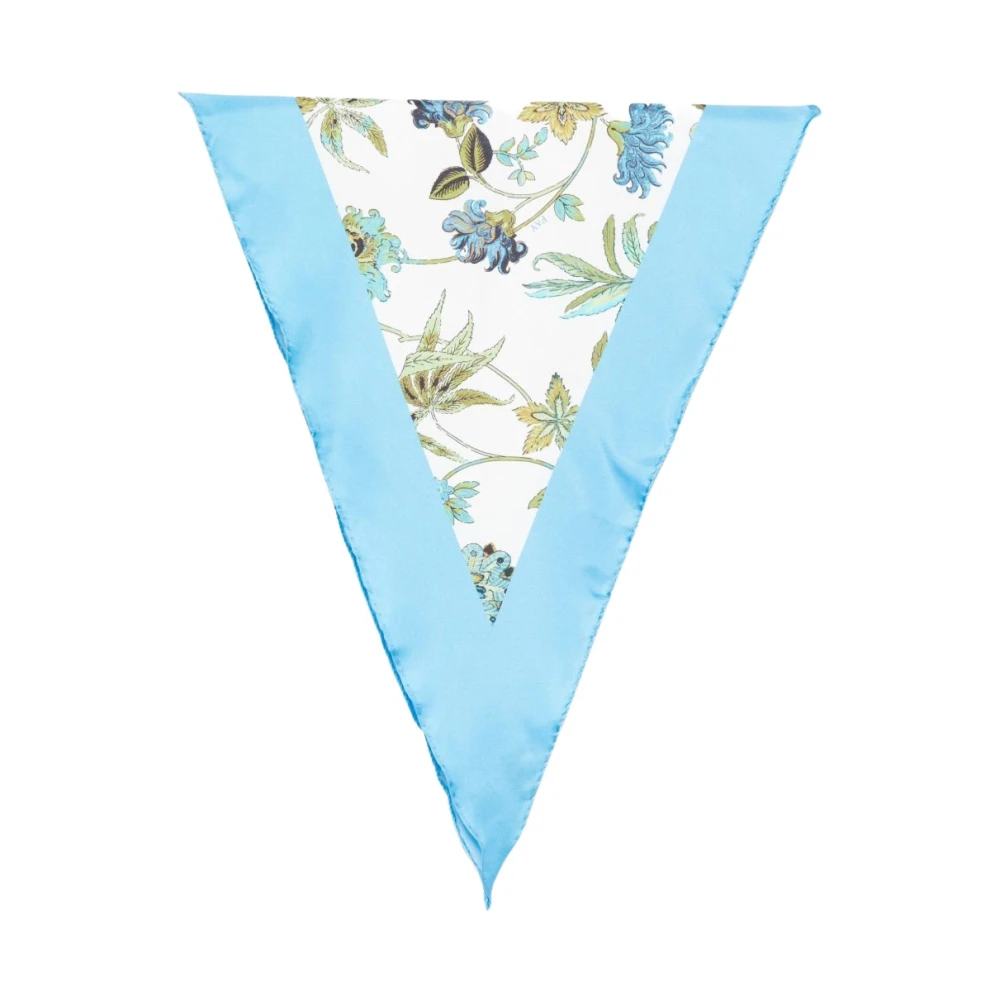 Fay Silk Scarves, Female, One Size, Light Triangular Scarf Multicolor