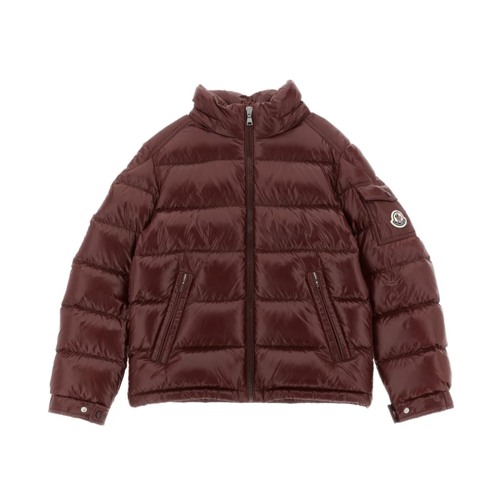 Moncler Maya Down Jacket - Male - Winter Jackets - Red - 10 Y - Kids