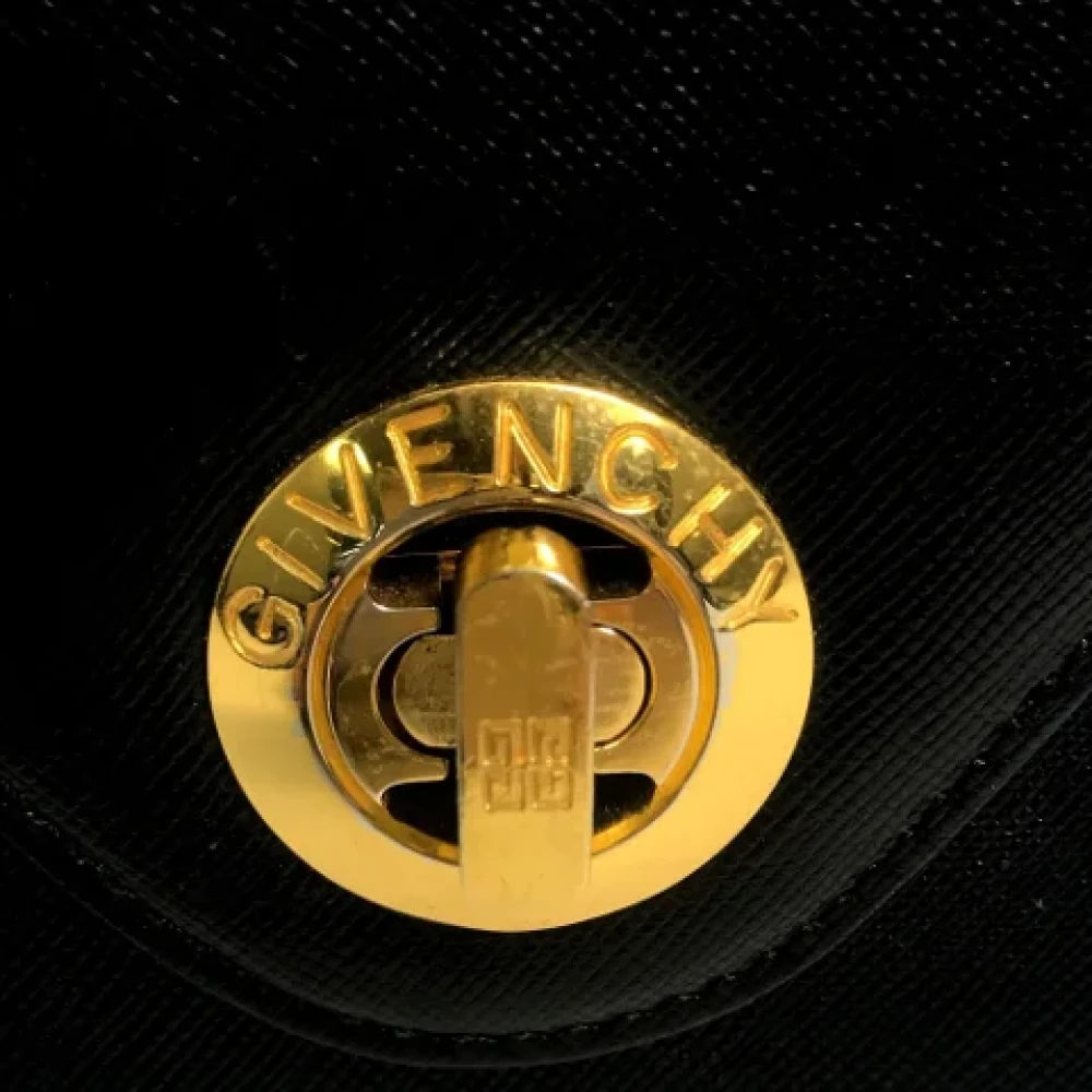 Givenchy Pre-owned Leather handbags Black Dames