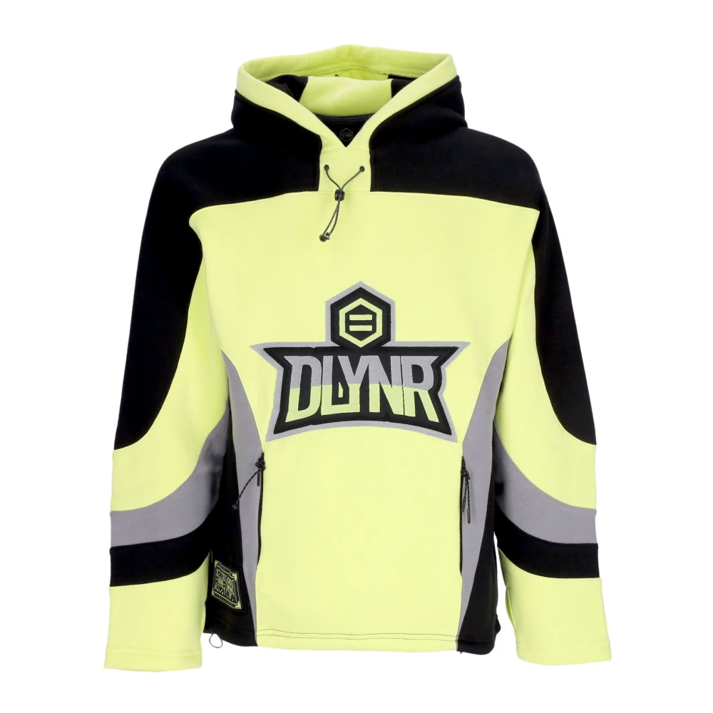 Dolly Noire Men's Yellow Goat Hockey Hoodie