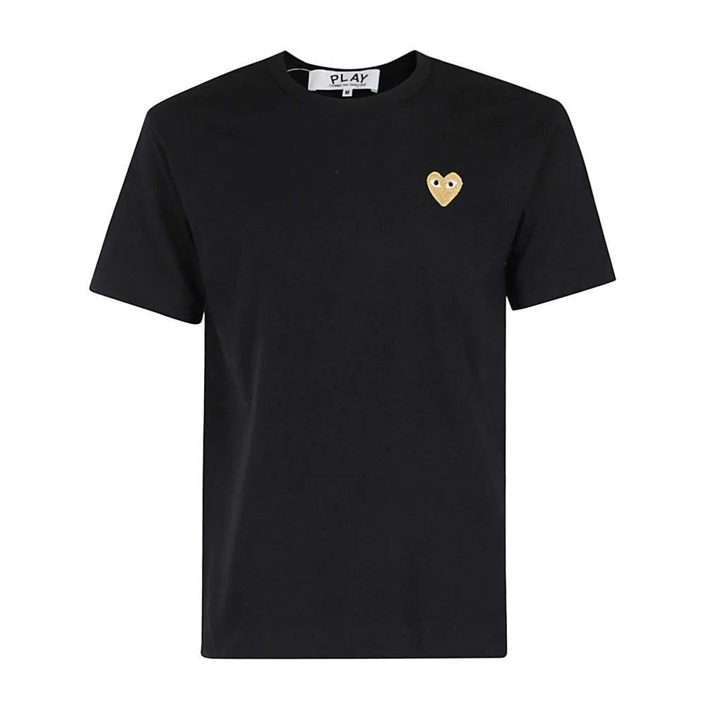 Comme des Garçons Play Guld Emblem T-shirt Black, Herr