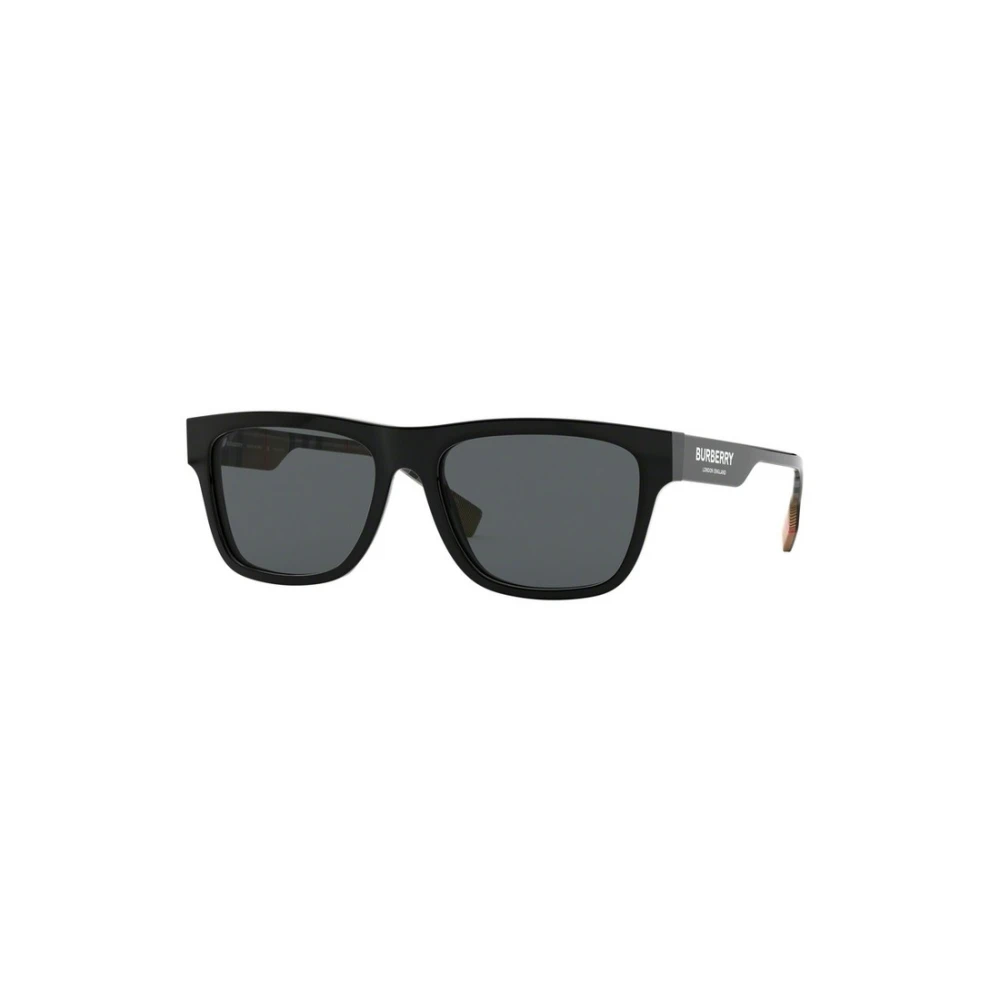 Burberry , Sunglasses, Male, Black, 56 Mm, Stylish Men's Sunglasses - Image 3