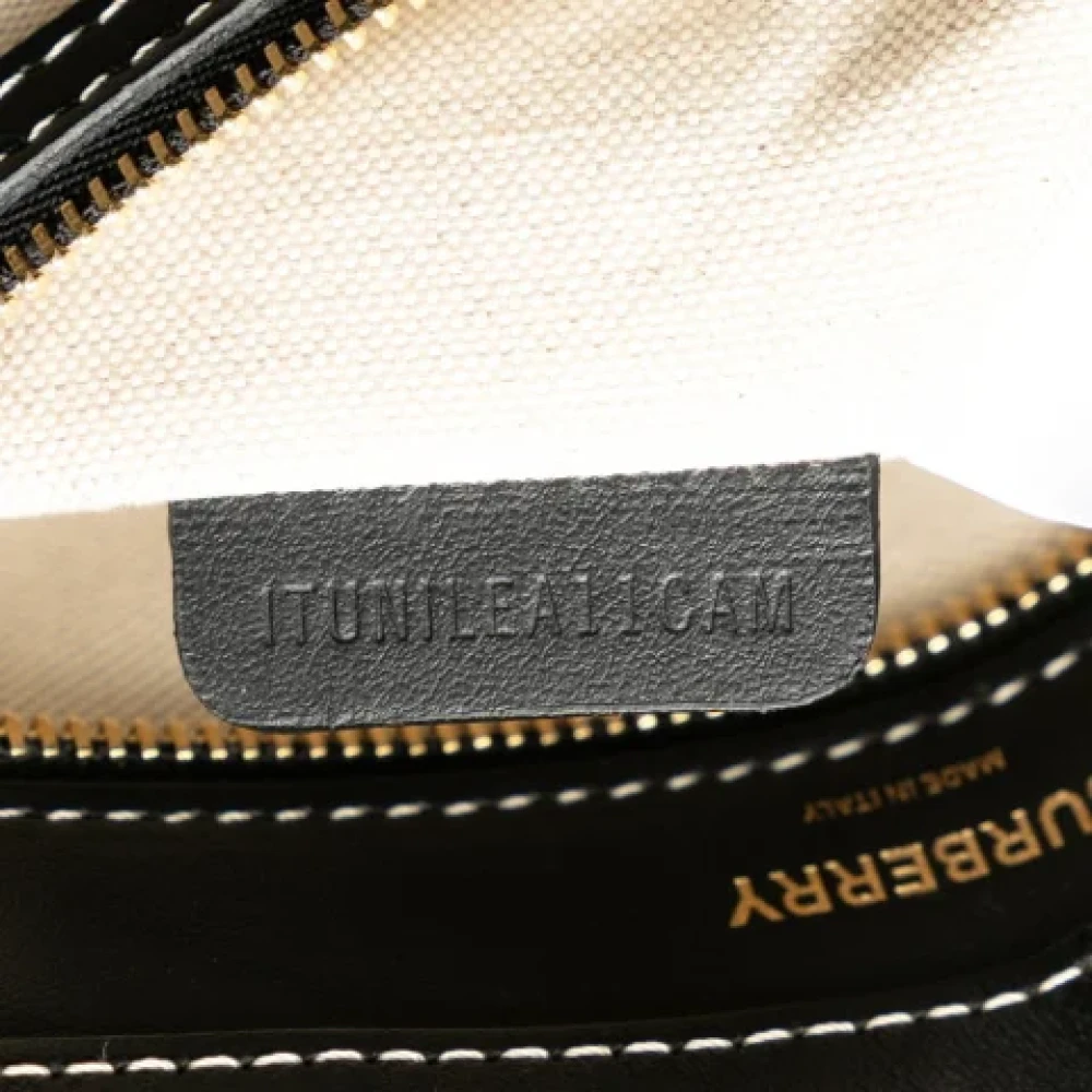 Burberry Vintage Pre-owned Canvas burberry-bags Black Dames