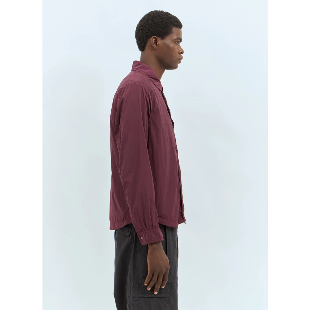 C.P. Company Nylon Overshirt Jas Purple Heren