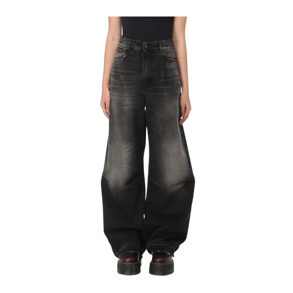 R13 - Jeans > Wide Jeans - Black - R13 - Modalova